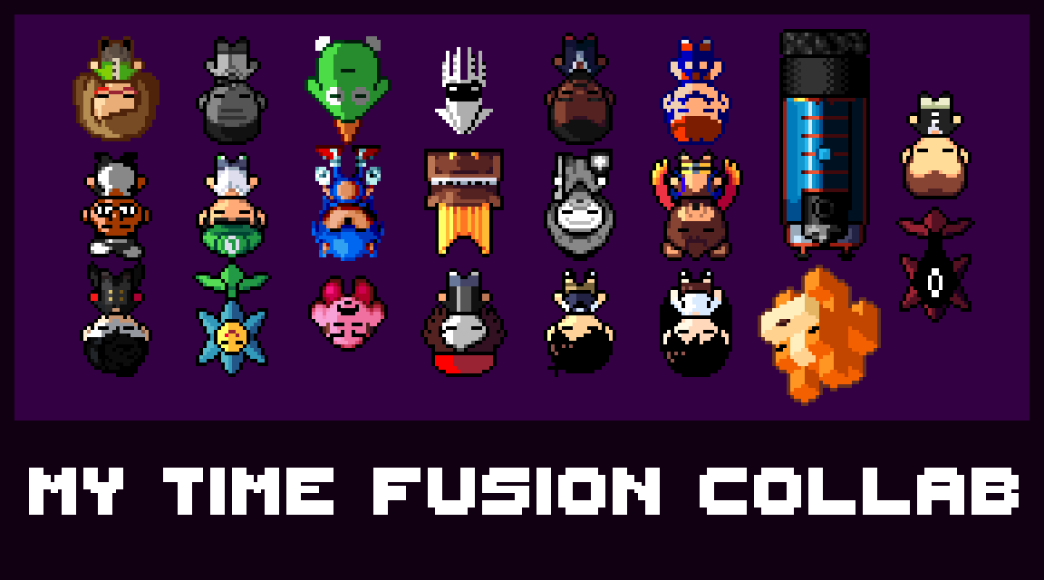 My Time Fusion Collab Collage